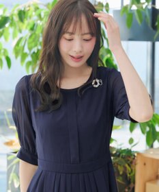 Tiaclasse 【新色追加】シフォンワンピース