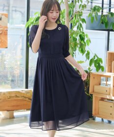 Tiaclasse 【新色追加】シフォンワンピース