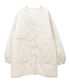 earth music&ecology キルティングハーフコート