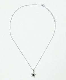 WEGO Lブラックストーンモチーフネックレス