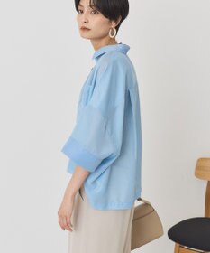 AMERICAN HOLIC 【先行予約】【WEB限定】Wポケットシアー半袖シャツ