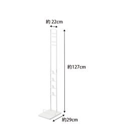 tower コードレスクリーナースタンド プレート ホワイト