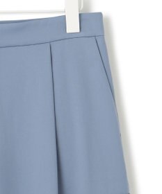 ICB 【UVカット・吸水速乾・洗える】シェルタリングドライサテン  ワイドストレートカーゴパンツ