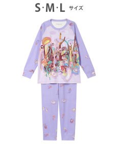 tsumori chisato SLEEP ツモリチサト パジャマ 綿100%(本体) スムース素材 長袖 長ズボン レディース UDX590 /ワコール