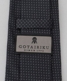 GOTAIRIKU GOTAIRIKU別注【日本製】シルク ネクタイ_小格子柄
