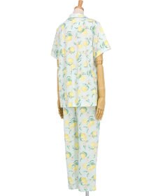 Wing パジャマ 綿100%(本体) 天竺素材 5分袖 半袖 長ズボン レディース EP8046 ウイング／ワコール