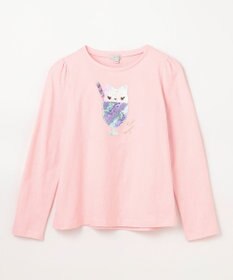 ANY KIDS ミラクルスパンコール長袖Tシャツ