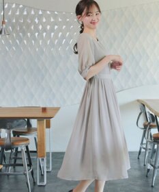 Tiaclasse 【新色追加】シフォンワンピース