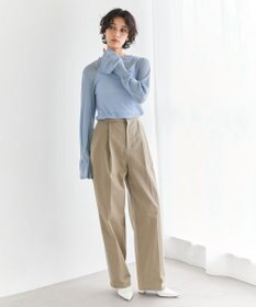 #Newans 素材が変わり新登場！ウエスト調整可ワイドチノパンツ