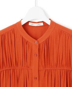 23区 S 【接触冷感/WEB&一部店舗限定】レーヨンスパローン ティアード ブラウス