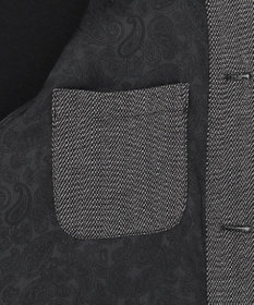 JOSEPH ABBOUD 【キングサイズ・軽量/ストレッチ/家庭洗濯可】ヘリンボーンジャージー カバーオール ブルゾン
