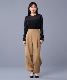 uncrave トリコットシフォン クルーネック カットソー（uncrave STANDARD）