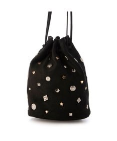 UNBILLION カカトゥ kakatoo / スエード調スタッズドロストバッグ