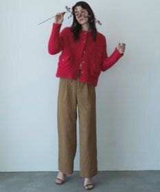 自由区 【カトリエムブーケ】Pantalon large ワイドストレートパンツ