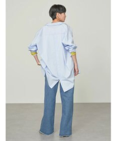 AMERICAN HOLIC イージーケアバックオープンシャツチュニック