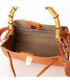 UNBILLION カシュカシュ cachecache / バンブーヒネリミニハンドバッグ