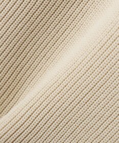 YECCA VECCA ZIPニットレイヤードフーディーシャツ