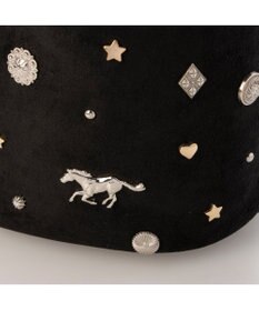 UNBILLION カカトゥ kakatoo / スエード調スタッズドロストバッグ