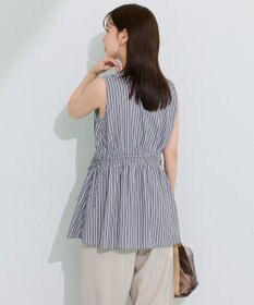 Green Parks ウエストシャーリングブラウス