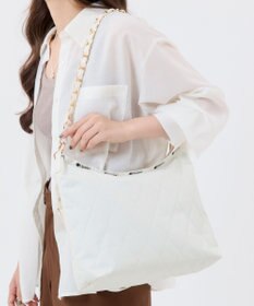 LeSportsac CHAIN MED ZIP SHOULDER/ルナキルトチェーン