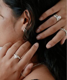 yoaa シルバー925 ハートピンクアコヤパールリング