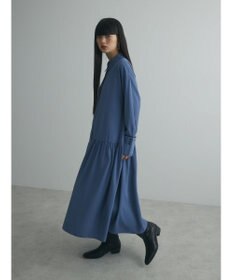 Green Parks armonia．配色シャツワンピース