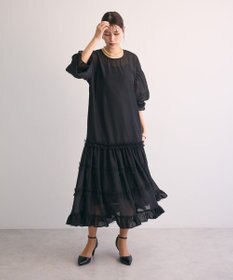 Green Parks ・Ｒａｉｌｍｅオーガンジーワンピース（インナーＯＰ