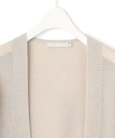 ICB L 【WEB限定カラーあり・洗える】コットンアセテートカーディガン
