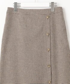J.PRESS LADIES ドビー チェック スカート