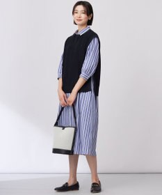 J.PRESS LADIES 【洗える・接触冷感・UVケア】エステネージュ シャツ ワンピース