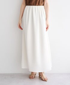 YECCA VECCA サテンフレアスカート