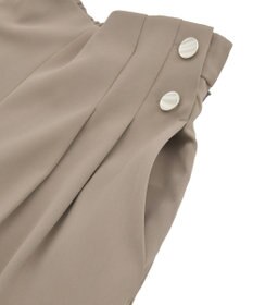 YECCA VECCA 金釦ワイドパンツ