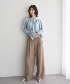 YECCA VECCA 金釦ワイドパンツ