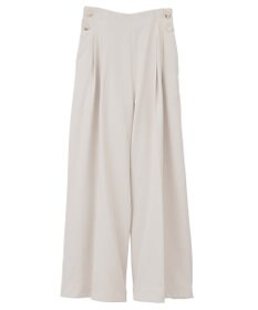 YECCA VECCA 金釦ワイドパンツ