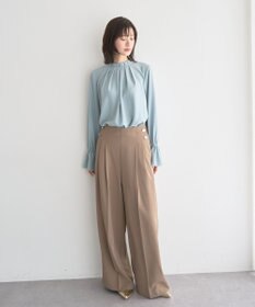 YECCA VECCA 金釦ワイドパンツ