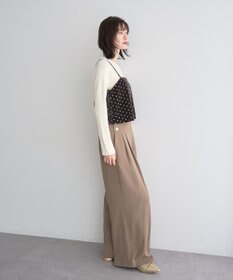 YECCA VECCA 金釦ワイドパンツ