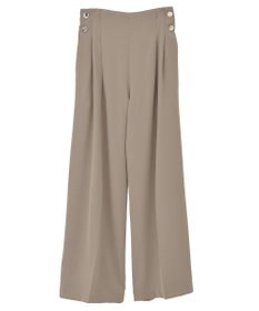 YECCA VECCA 金釦ワイドパンツ