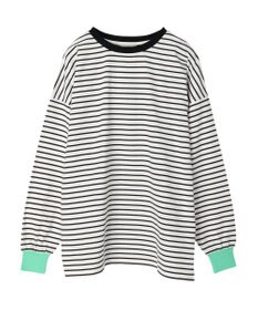 earth music&ecology トリカラーボーダーロンＴＥＥ