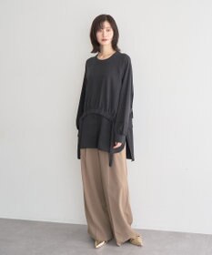 YECCA VECCA 金釦ワイドパンツ