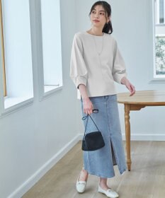 ANY 【WEB限定/洗濯機可/5色展開】サカリバタックスリーブプルオーバー