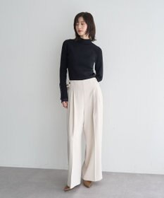 YECCA VECCA 金釦ワイドパンツ