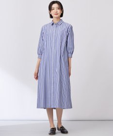 J.PRESS LADIES 【洗える・接触冷感・UVケア】エステネージュ シャツ ワンピース