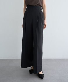 YECCA VECCA 金釦ワイドパンツ