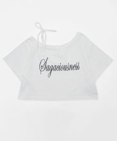 WEGO 2WAYオフショルショートT