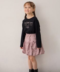 ANY KIDS 【Good Price】 ANY刺繍 長袖Tシャツ