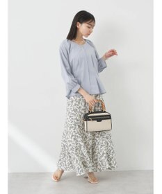 earth music&ecology ペプラムブラウス