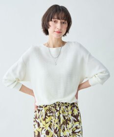 ANY アクリルガーターニット