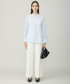 ICB 【洗える】 トリアセボディシェルピーチ ワイドパンツ