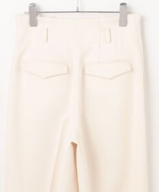 #Newans ハイウエスト2タックパンツ