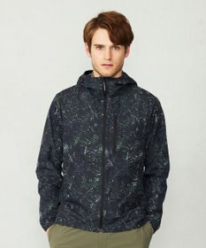 JOSEPH ABBOUD MOUNTAIN 【UNISEX】3Dエンボスリーフ パーカー